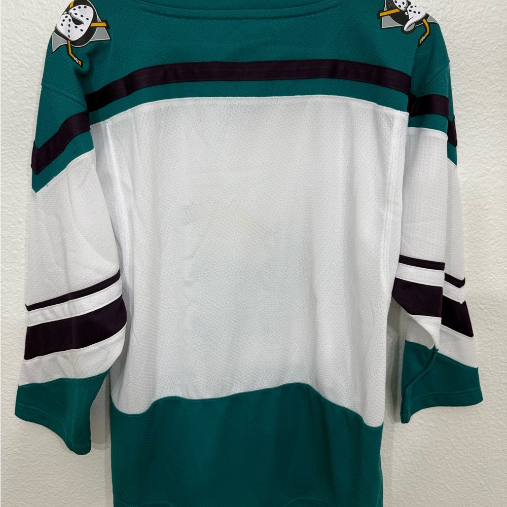 Anaheim Mighty Ducks Reverse Retro 1.0 NHL Jersey Wild Wing White L/XL - Picture 4 of 6